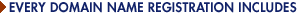 Every domain includes